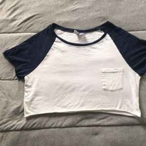 Divided Crop Top